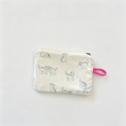 Printed Zipper Storage Pouch
