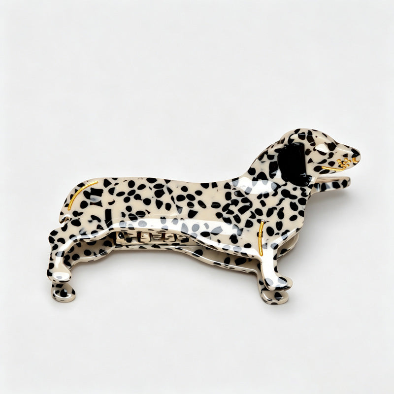 Dog Shape Hair Claw Clip