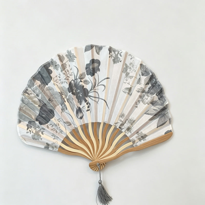 Shell Shape Folding Fan