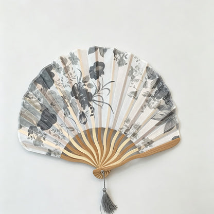 Shell Shape Folding Fan