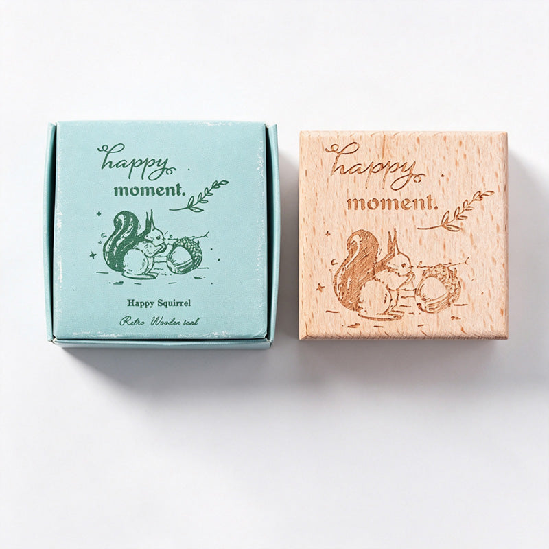 Wooden Note Frame Stamp