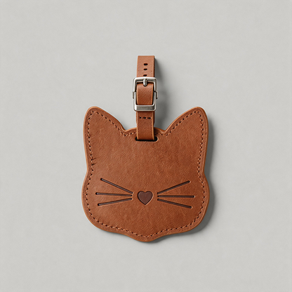 Cat Face Luggage Tag Suitcase - Shopdayla Wholesale - #5426