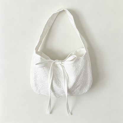 Ruched Drawstring Handbag
