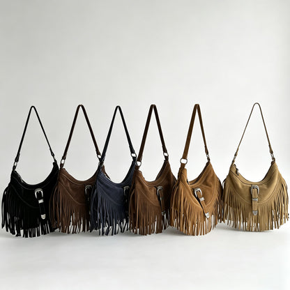Boho Fringe Shoulder Bag