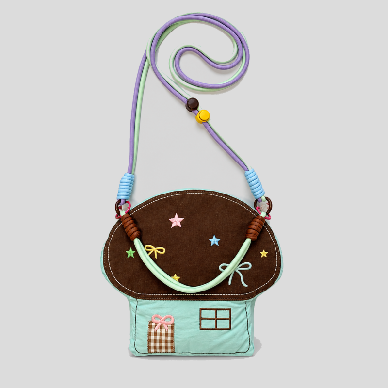 Mini Mushroom Purse Crossbody Bag