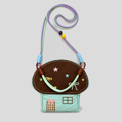 Mini Mushroom Purse Crossbody Bag