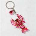 Beaded Lobster Keychain Bag Ch - Shopdayla Wholesale - #3442