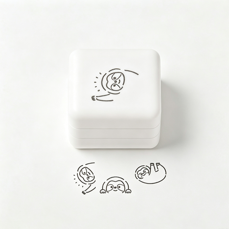 3‑in‑1 Animal Self‑Inking Stamp