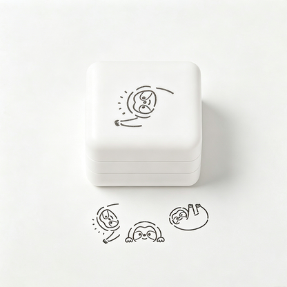 3‑in‑1 Animal Self‑Inking Stamp