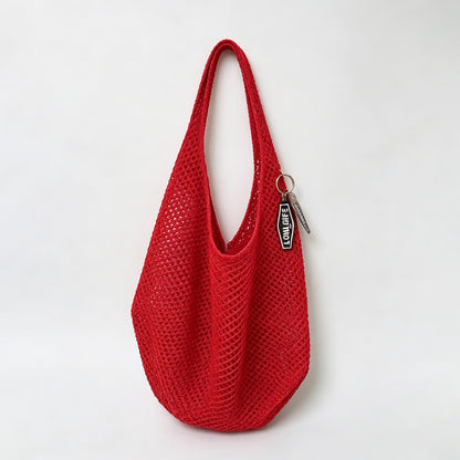 Open Knit Market Tote