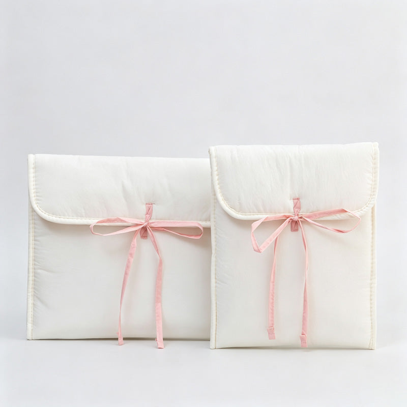 Bow‑Tie Flap Laptop Sleeve