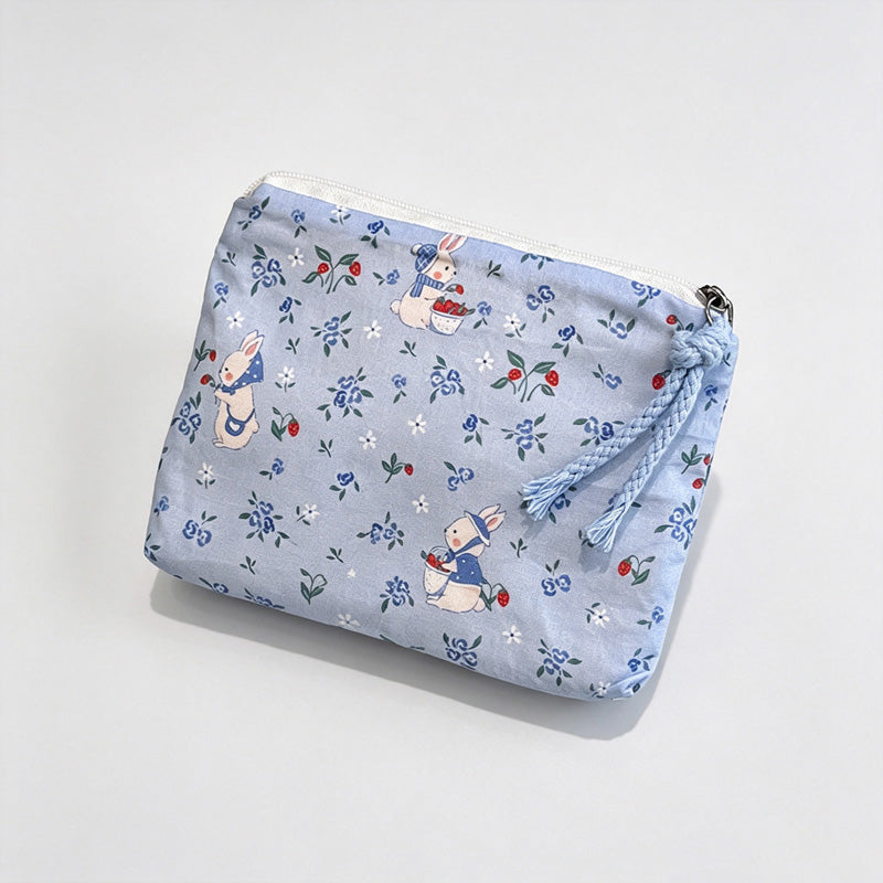 Everyday Printed Fabric Pouch