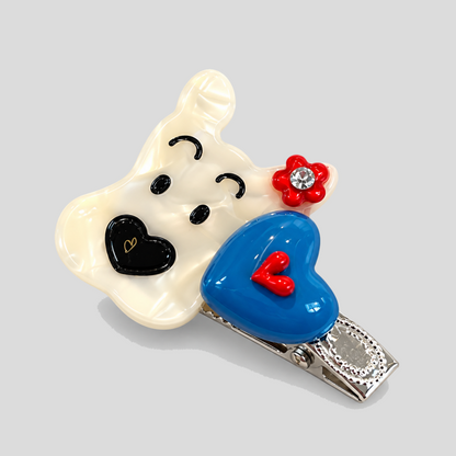 Puppy Heart Duckbill Hair Clips