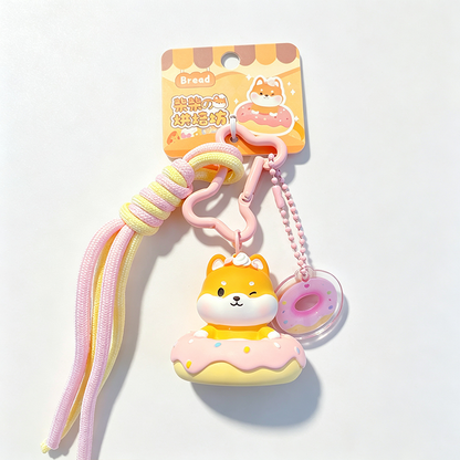 Resin Shiba Inu Keychain