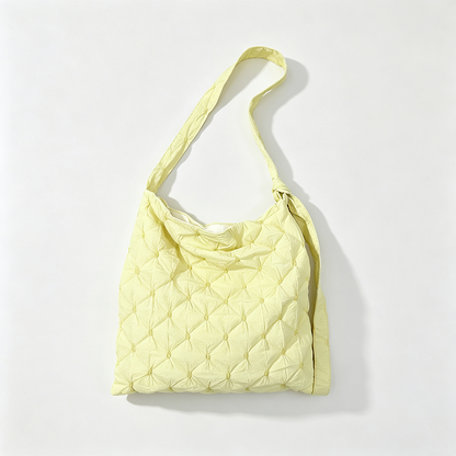 Petal Quilt Tote Shoulder Bag