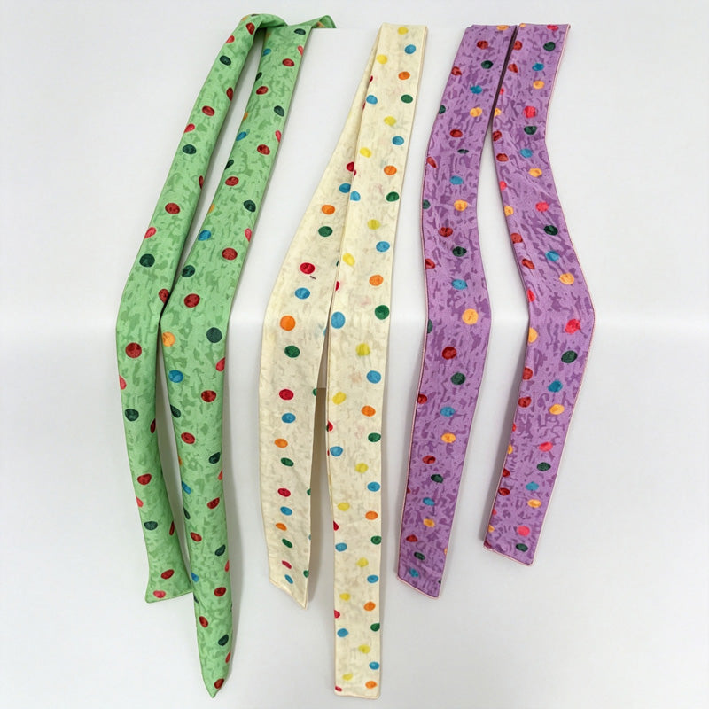 Polka Dot Scarves Ribbon