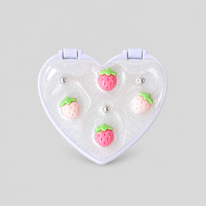 Heart Shape Mirror Phone Charms