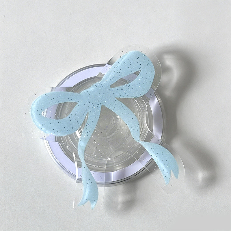 Lovely Ins Glitter Bow Magsafe Magnetic Pop Socket