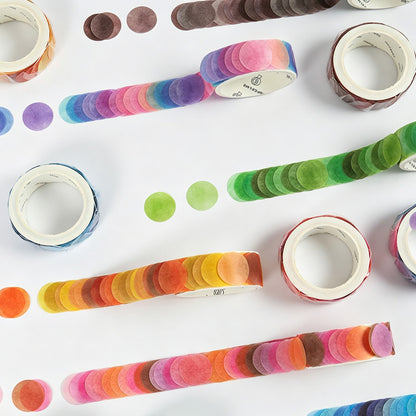 Die‑Cut Dot Washi Tape Roll