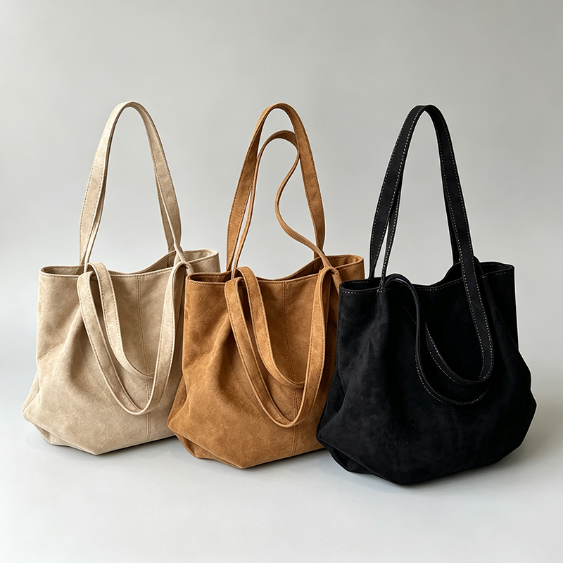 Soft Crescent Shoulder Bag