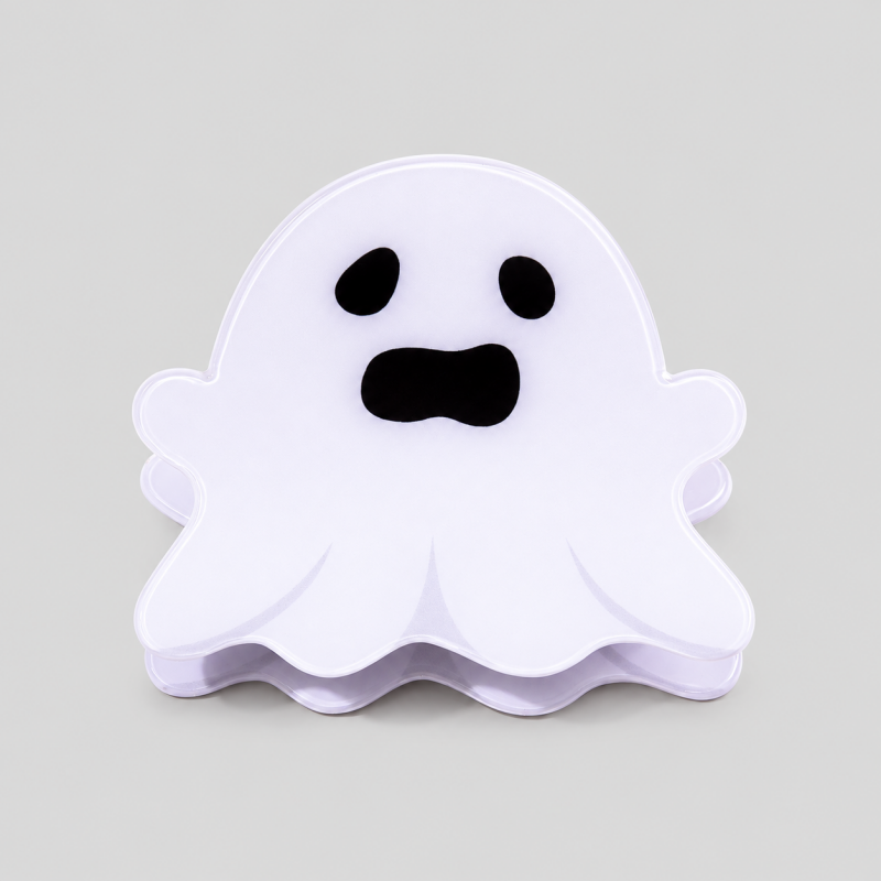 Halloween Ghost Claw Clip