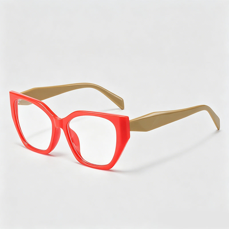 Jelly Color Cat Eye Oversized Sunglasses