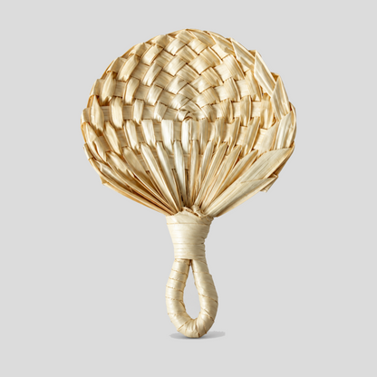 Heart Woven Palm Bag Charm