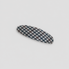 Black Plaid / One Size