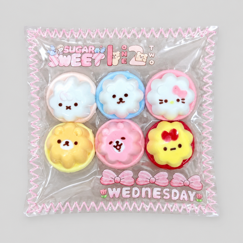 Pudding Shape Squeeze Toy