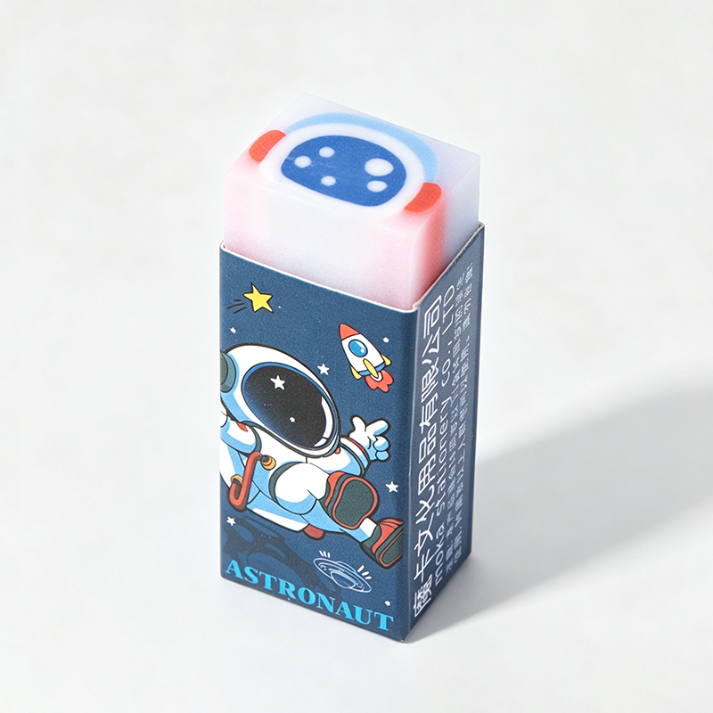 Sliceable Pattern Rubber Eraser