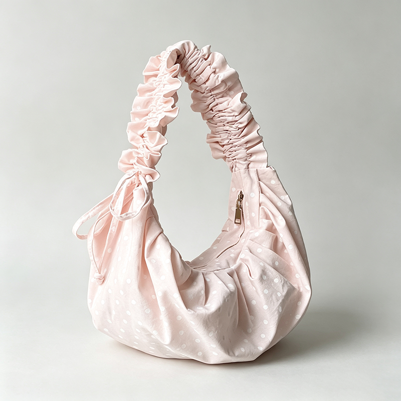 Cute Polka Dot Hobo Bag