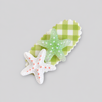 Vacation Starfish Hair Clip