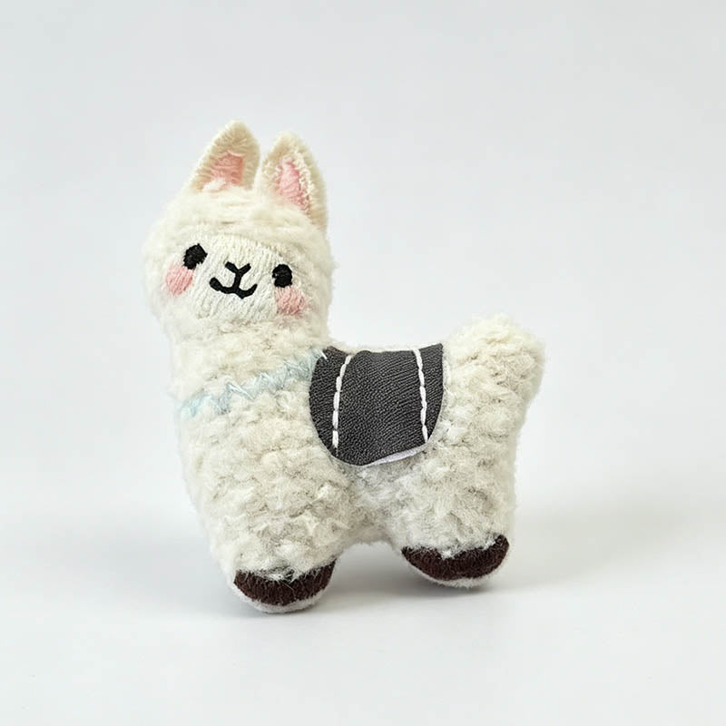 Cute Embroidered Fabric Alpaca - Shopdayla Wholesale - #4130