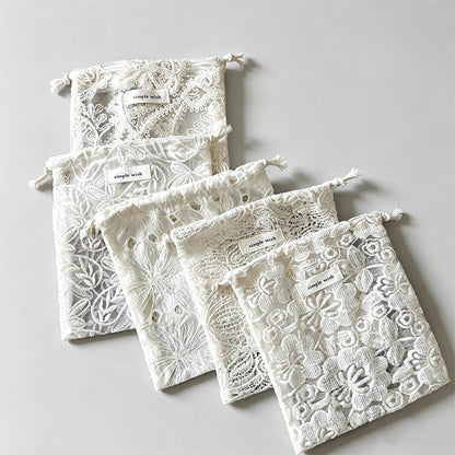 Retro-style Cotton Storage Pouch