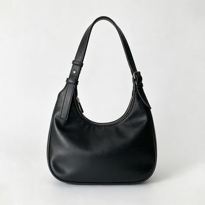 Rounded Loop Hobo Bag