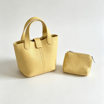 Two Piece Bucket Handle Bag