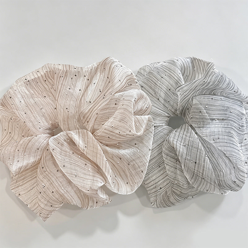Minimalist Mesh Starry Mesh Organza Hair Scrunchie