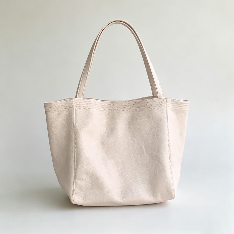 Soft Square Shoulder Tote