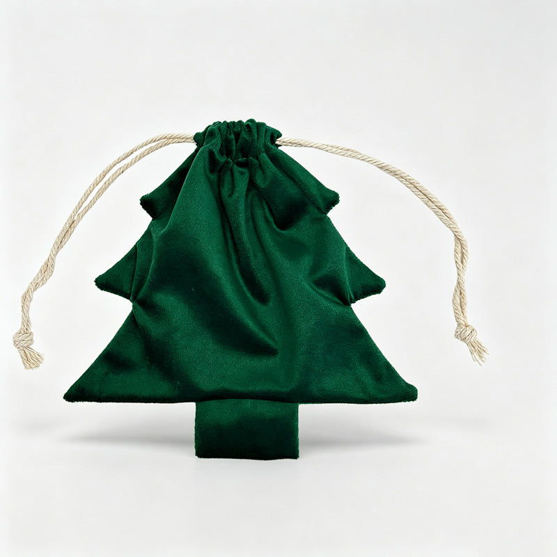 Christmas Tree Drawstring Gift Bag