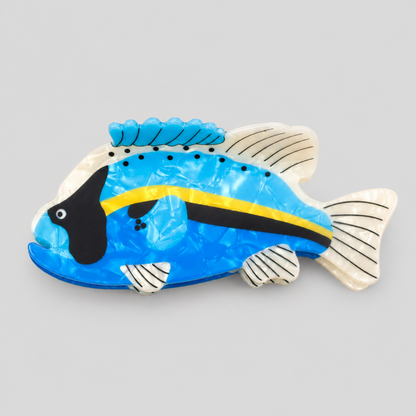 Ocean Fish Colorful Hair Claw Clips