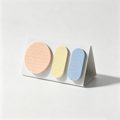 Dot Geometric Desk Stand Sticky Notes