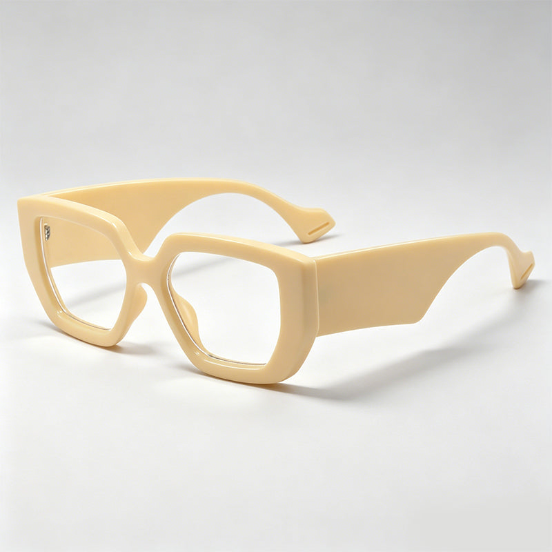 Thick Bold Square Vintage Glasses