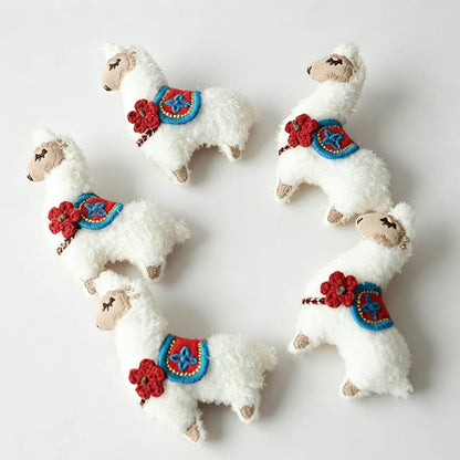 Embroidered Fabric Brooch