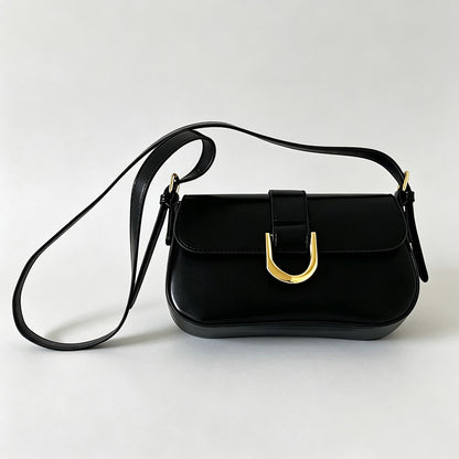 Loop Buckle Flap Crossbody