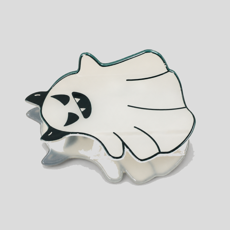 Halloween Ghost Pumpkin Claw Clips