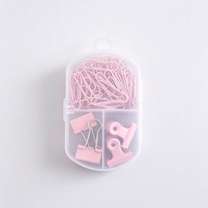 Solid Color Paper Clip Set