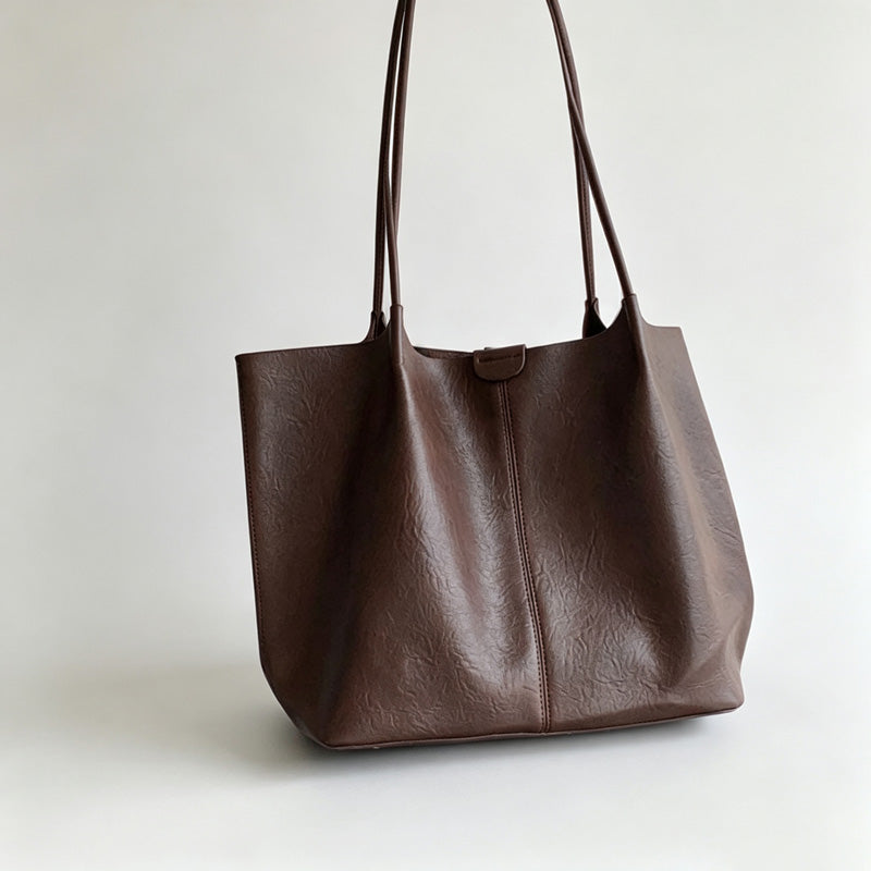 Soft Wide Handle Tote Bag