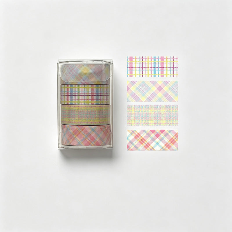 Plaid Washi Tape Set