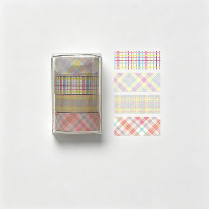 Plaid Washi Tape Set