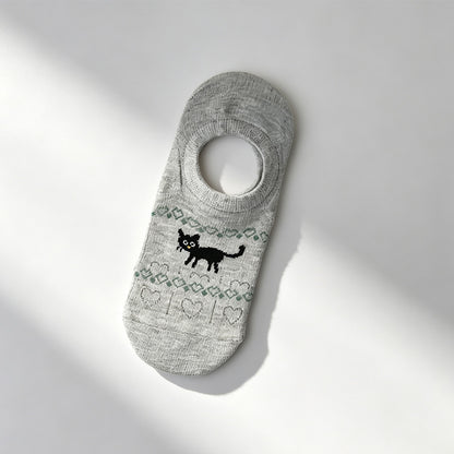 Animal No-Show Socks